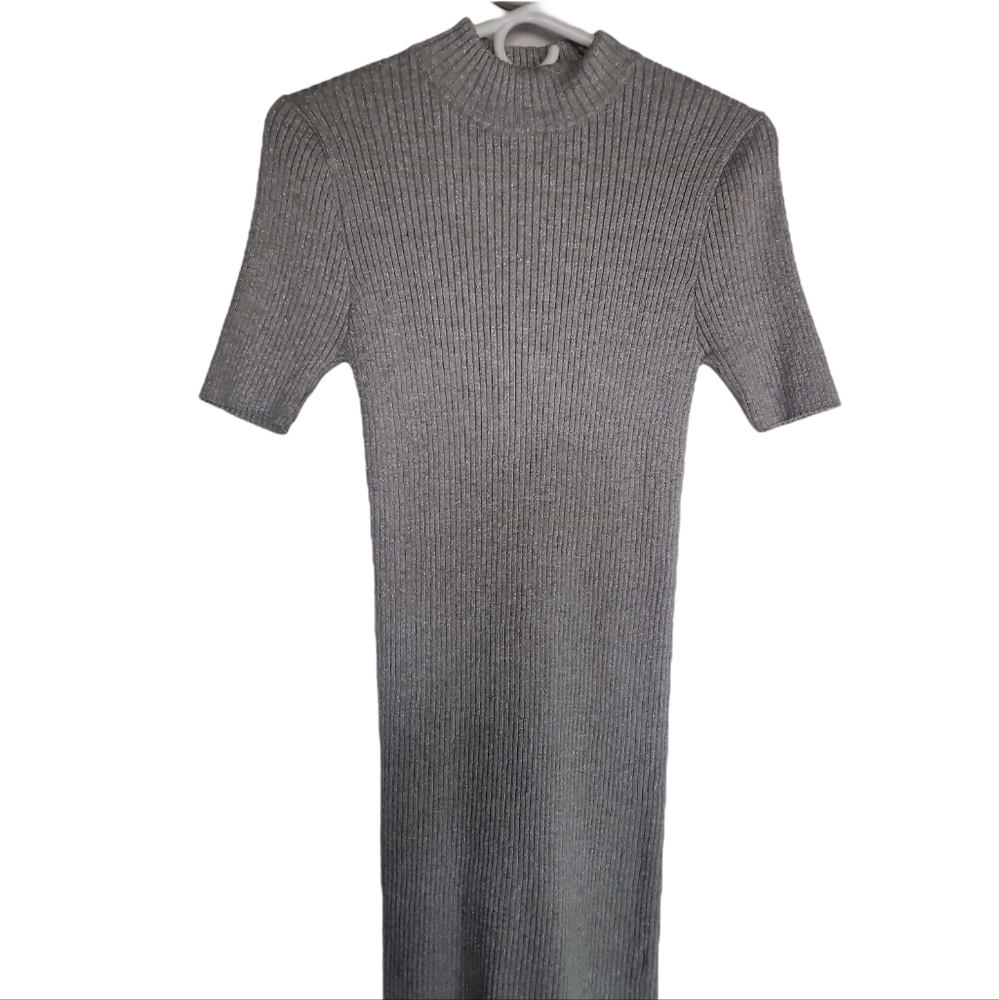 Turtleneck sweater dress